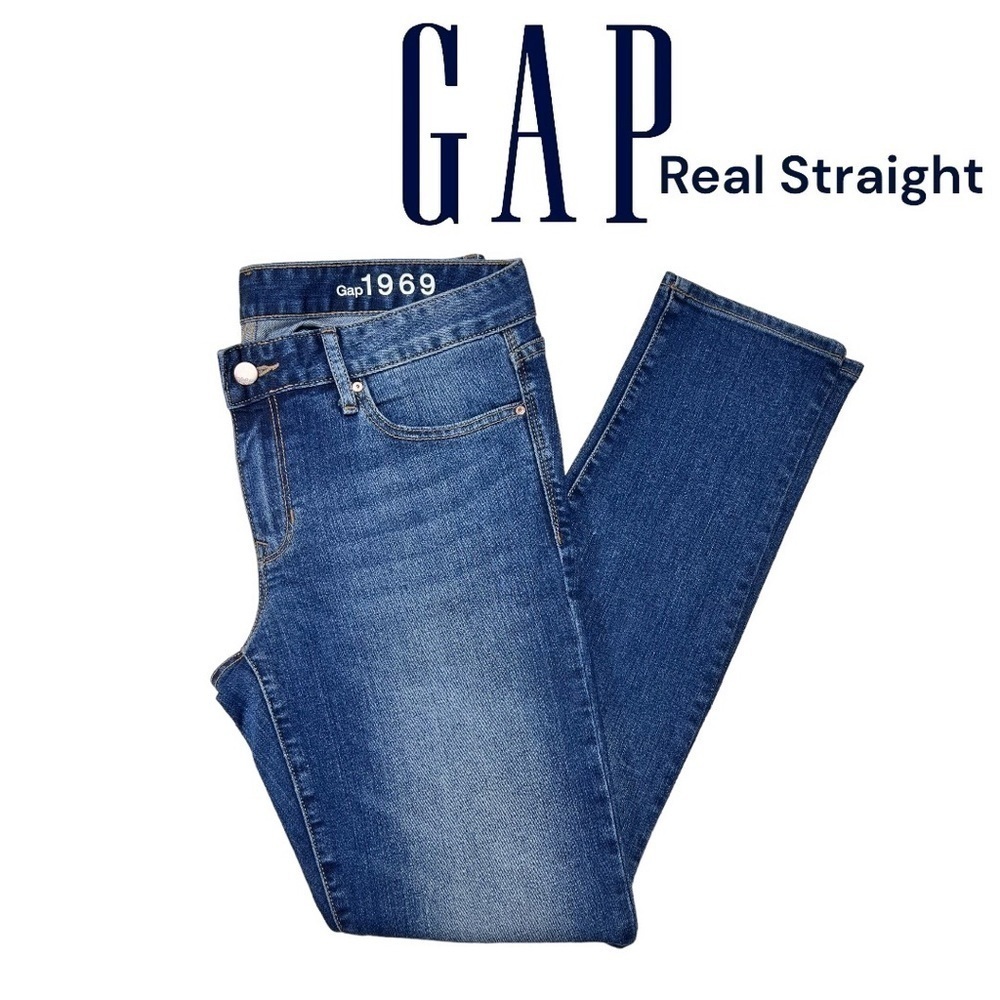 GAP (NWOT) Real Straight Jeans Size 28
